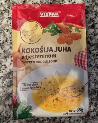 Vispak Juha kokošja s tjesteninom 65g