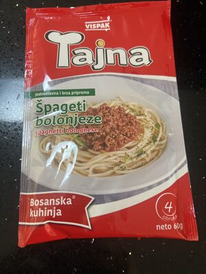 DODATAK JELIMA ZACIN ZA BOLONJEZE VISPAK TAJNA 60G ADT