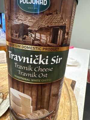 SIR TRAVNIČKI 800 g LIMENKA