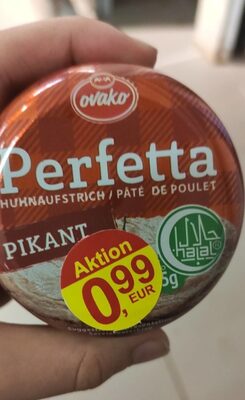 PAŠTETA OVAKO KOKOŠIJA PERFETTA PIKANT 95G