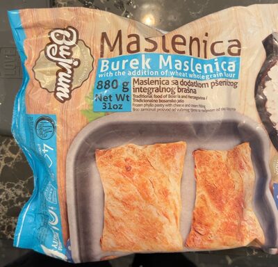 SMRZNUTA PITA MASLENICA SA SIROM BUJRUM 880G