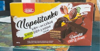 KENT NAPOL.LJEŠ.S KAKAO PRELJEVOM 260g