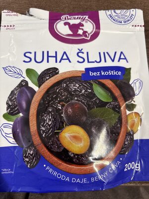 ŠLJIVA SUHA BK 200g BERNY