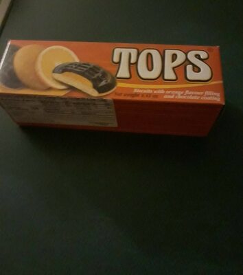 KEKS BISKVIT ZELE NARANCA 125 G TOPS