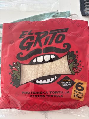 TORTILJA PROTEINSKA EL GRITO 360gr