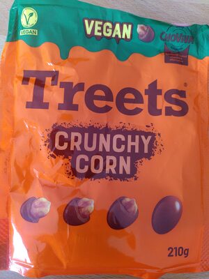 Treets Chrunchy Corn Vegan Choviva 210g