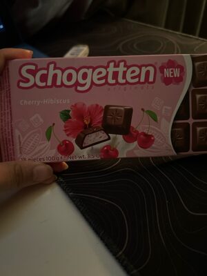 ČOK SCHOGETTEN 100G CHERRY HIBISCUS
