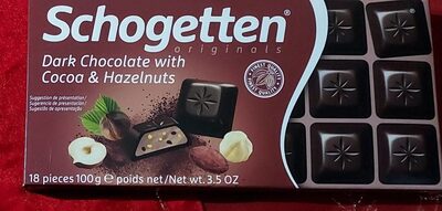 SCHOGETTEN 100g COCAO-HAZELNUT