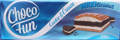 ČOKOLADA COOKIE AND CREAM 300g