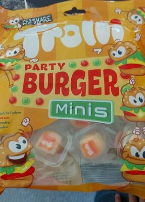 BOMBON TROLLI MINI BURGER 170 g