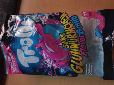 TROLLI FLAVOR BOMB GLOWWORMS 75g
