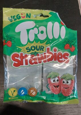 BOMBONI GUMENI KISELA JAGODA 150 G TROLLI