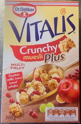 MUSLI DR OETKER 300G MULTI VOĆE CRUNCHY PLUS -8/1-