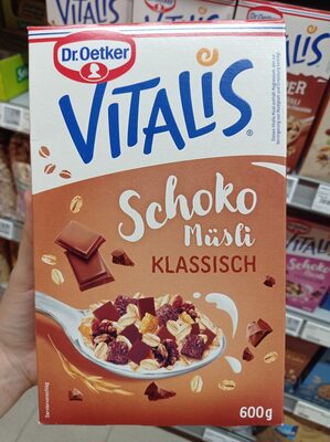 MUESLI ČOKOLADNI 600 g DR.OETK