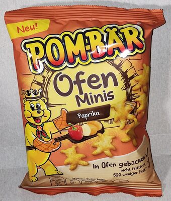 Pom-B�r Ofen Minis Paprika 80g