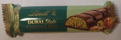 Lindt Dubai Style Riegel Milk 40g