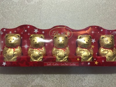 ČOK. TEDDY MILK LINDT 5X10 g
