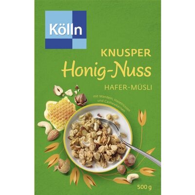 MUSLI KOLLN 500G HONEY NUT GRANOLA -7/1-