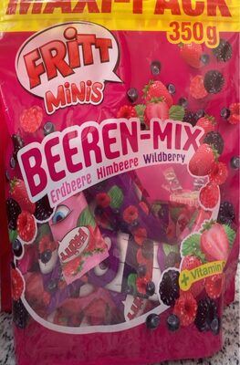 FRITT KARAMELE 350g BERRY MIX