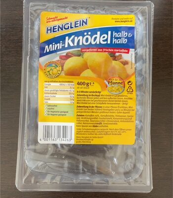 MINI KNEDLE 400 G HENGLEIN