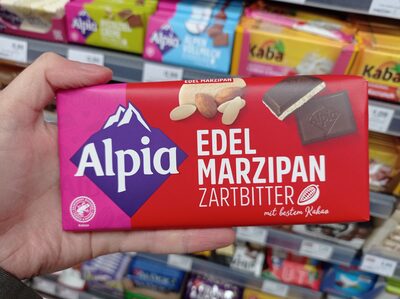 COKOLADA TAMNA MARCIPAN 100 G ALPIA