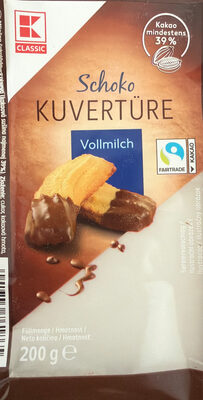 KLC.Kuvertura mliječna čokolada 200g