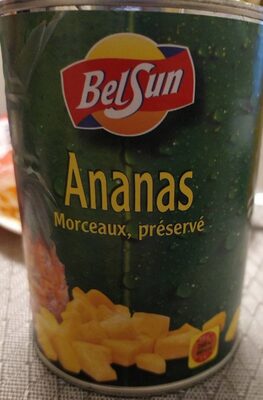 BELSUN KOMPOT ANANAS KOCKE 560g