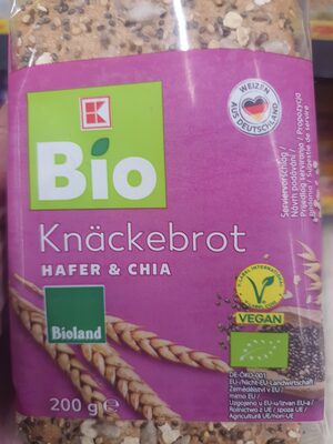KBio.Krekeri od zob/chia sjem. 200g vg.