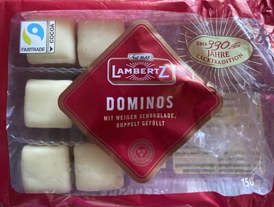 KOKCE DOMINO U BIJELOJ COKOLADI 150 G LAMBERTZ