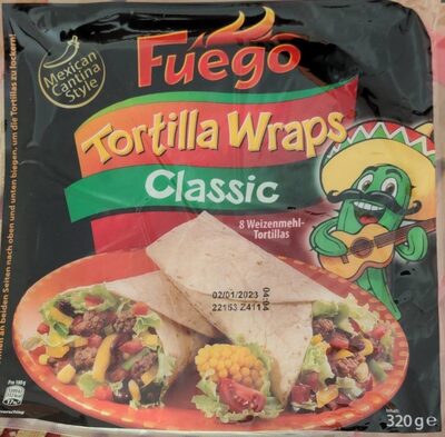 FUEGO Tortillas Classic, 20cm