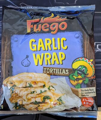 FUEGO Tortillas Garlic 320g