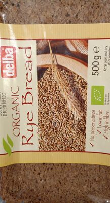 BIO KRUH RAŽENI 500 g DELBA