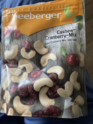 SEEBERGER INDIJSKI ORASI I BRUSNICE 150G -12/1-