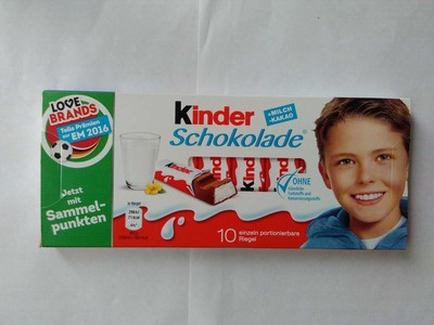 KINDER ČOKOLADA 125 GRAMA