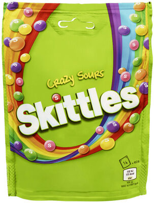 SKITTLES VREĆICA CRAZY SOURS 174g
