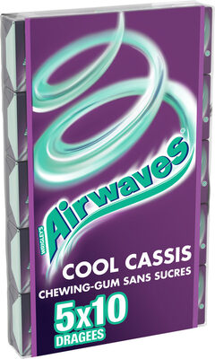 AIRWAVES DRAŽEJE BLACK CURRANT 5PACK