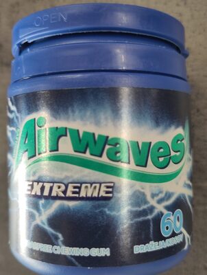 GUME AIRWAVES EXTREME I BOČICA 60 PCS 84 g ATLA
