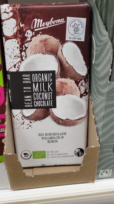 ČOKOLADA ORGANIC ML KOKOS 100G MAYB