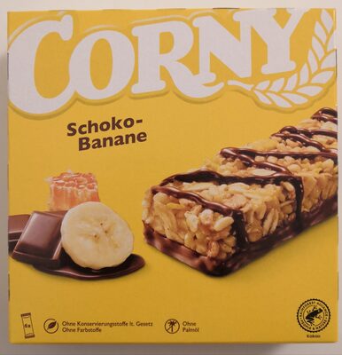 Corny Žitna pločica čoko.banana 6/1 150g