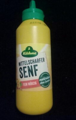 SENF SREDNJE LJUTI SQUEEZE 250 G KUHNE