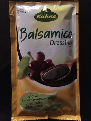 DRESSING BALSAMICO 75 ML PVC CARL KUHNE