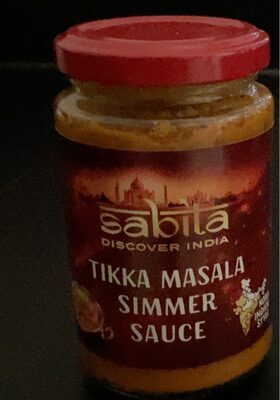 SOS TIKKA MASALA SIMMER 200ML SABITA