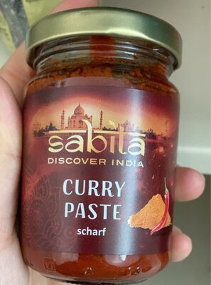 PASTA CURRY 125GR SABITA