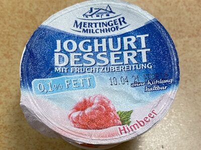 Mertinger Fruchtjoghurt 0,1% Himbeer 100g