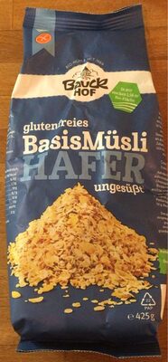 Bauckhof eko müsli zobeni bez gl. 425g