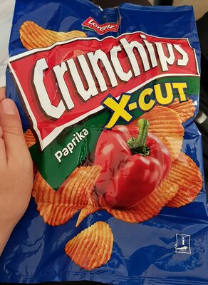 LORENZ CRUNCHIPS X-CUT RED PAPRIKA 150G