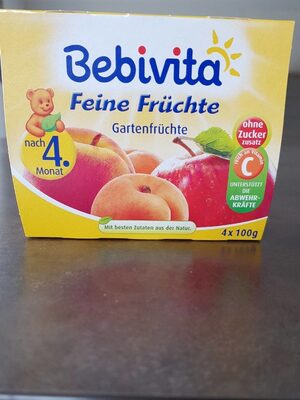 BEBIVITA VK FINO VRTNO VOĆE 4X100G