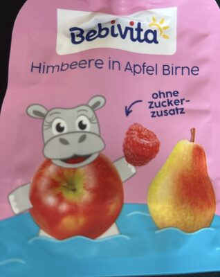 POUCH JABUKA KRUSKA MALINA 90 G BEBIVITA