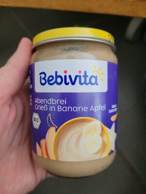 BEBIVITA KAŠ.GRIZ BAN.JAB.LAKU N. 190 g