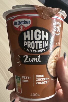Dr. Oetker High Protein Milchreis Zimt 400g